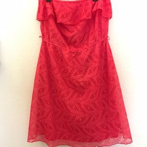 Strapless dress